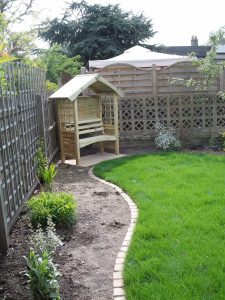 Back Garden Patio Bedfordshire