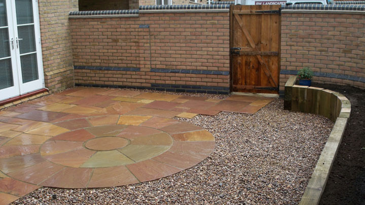 Paved Garden Bedfordshire